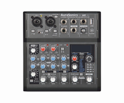 AuraSonics K4 компактный микшерный пульт в Качканаре