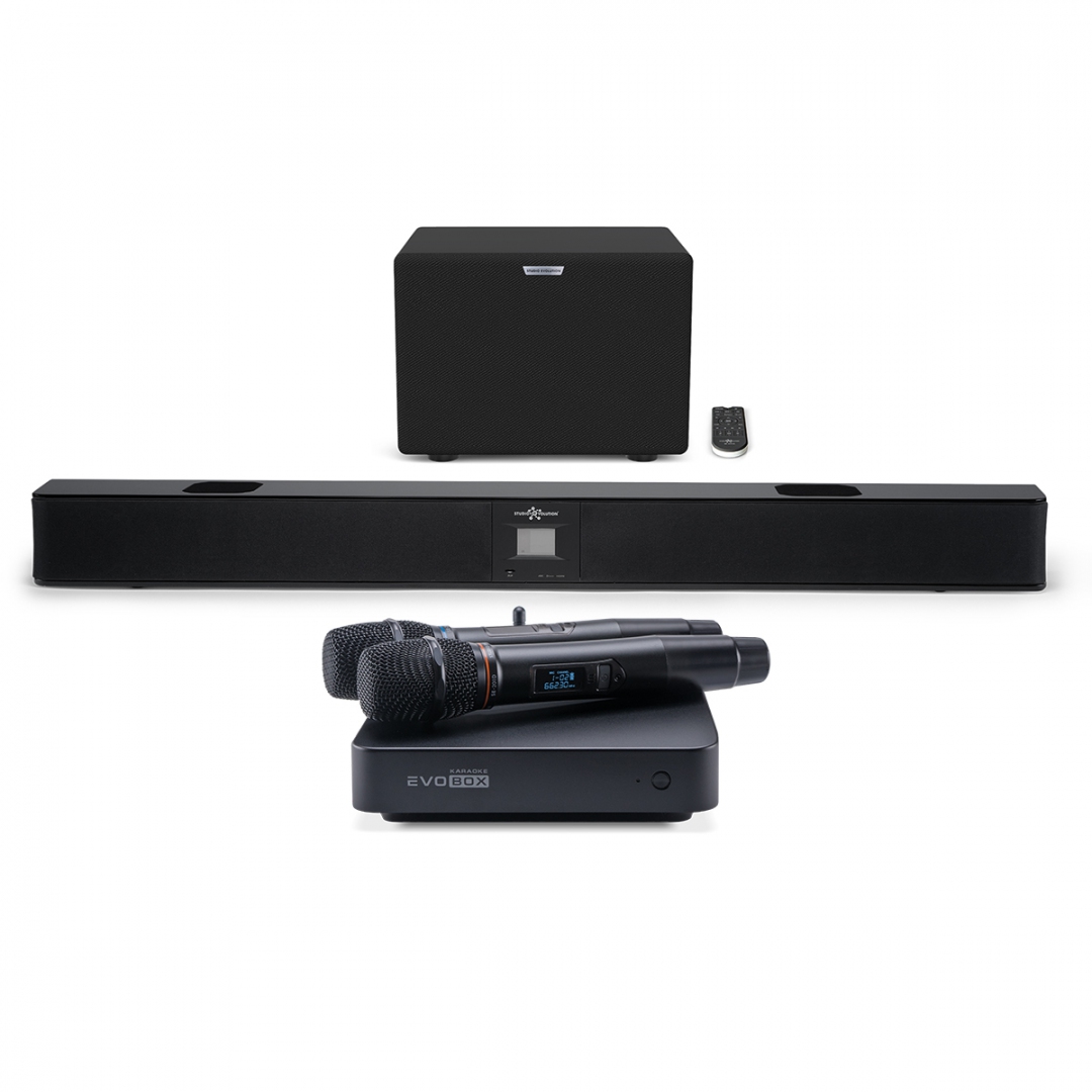 караоке-комплект EVOBOX Plus + EvoSound Bar (саундбар с караоке) в Качканаре