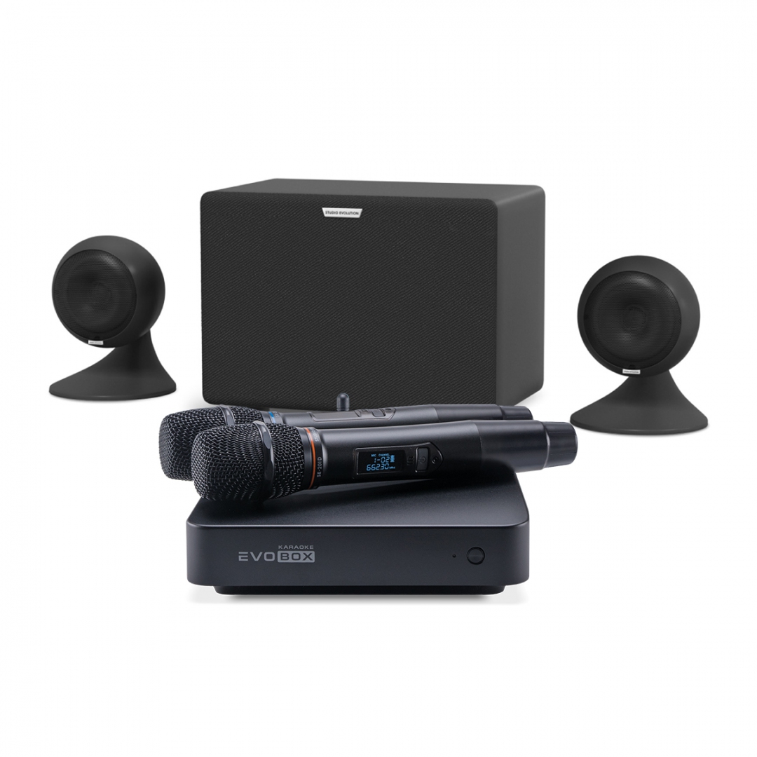 караоке-комплект EVOBOX Plus + EvoSound Sphere 2.1 в Качканаре