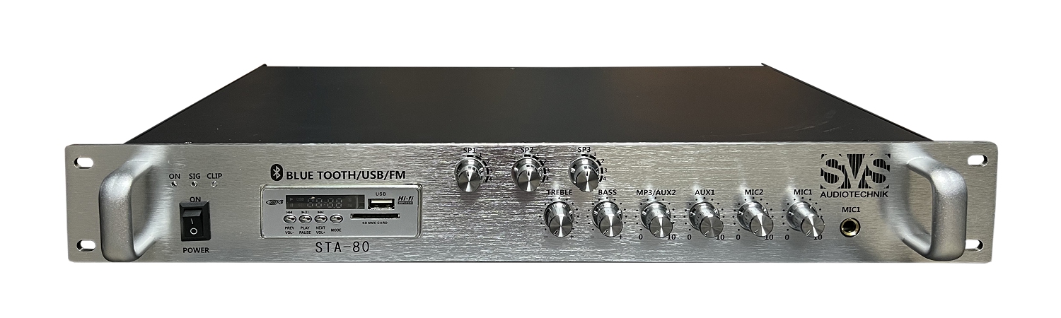 SVS Audiotechnik STA-80 Микшер-усилитель для систем Public Address в Качканаре