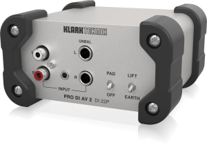Klark Teknik DI 22P пассивный стерео директ-бокс в Качканаре