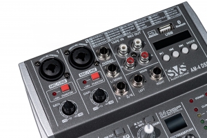 SVS Audiotechnik mixers AM-4 DSP Аналоговый микшерный пульт, 4-канала в Качканаре